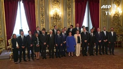 Governo da Itália presta juramento