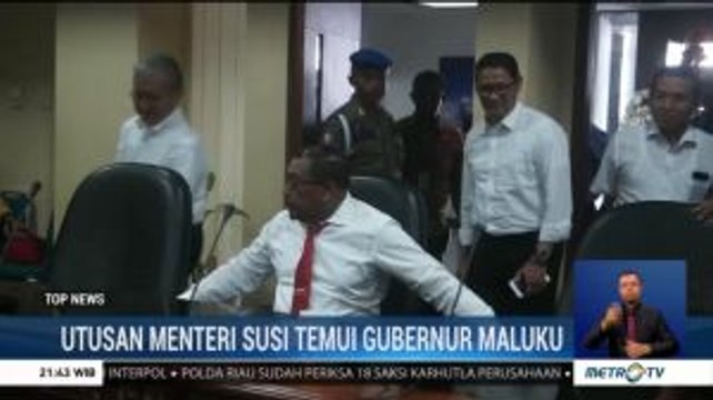 4 Utusan Menteri Susi Temui Gubernur Maluku