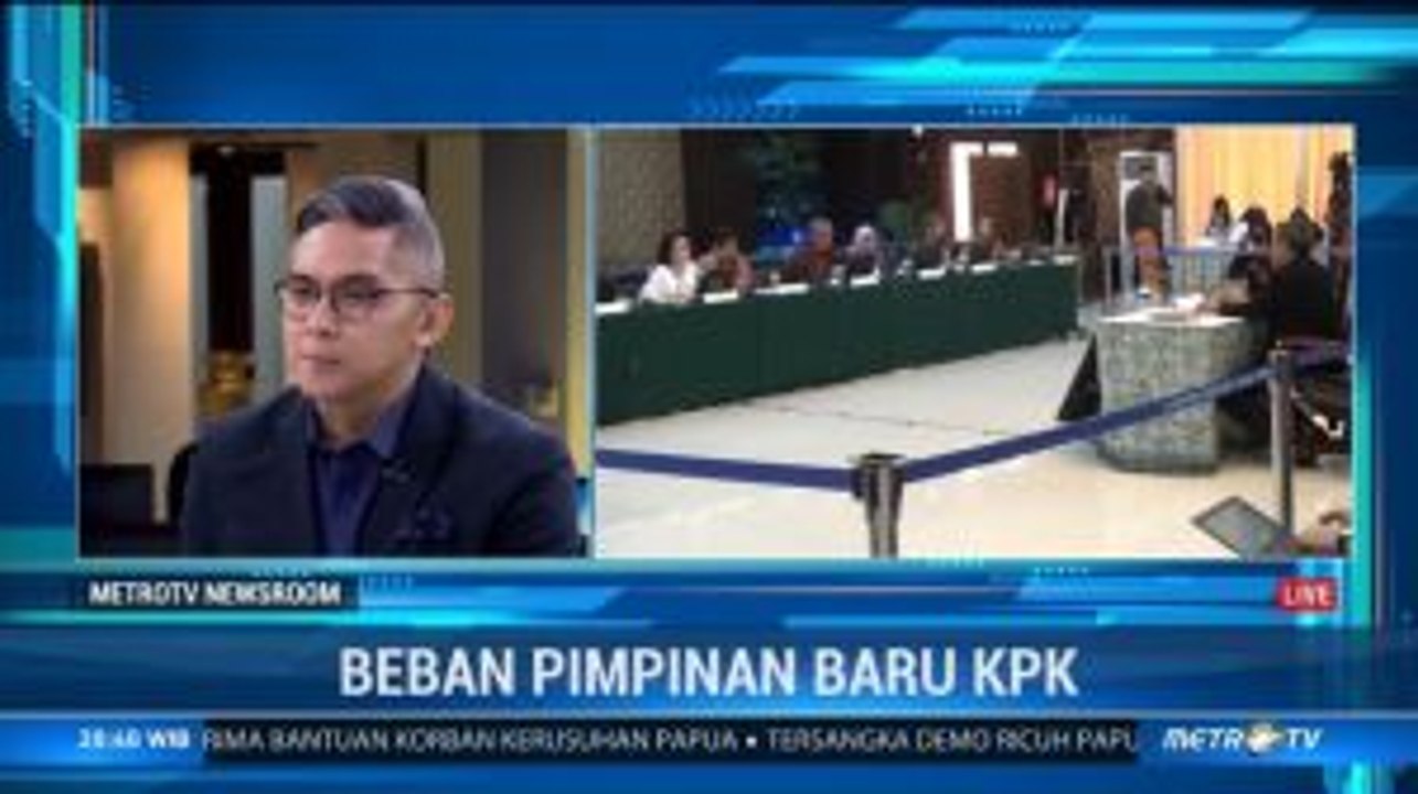 Beban Pimpinan Baru KPK