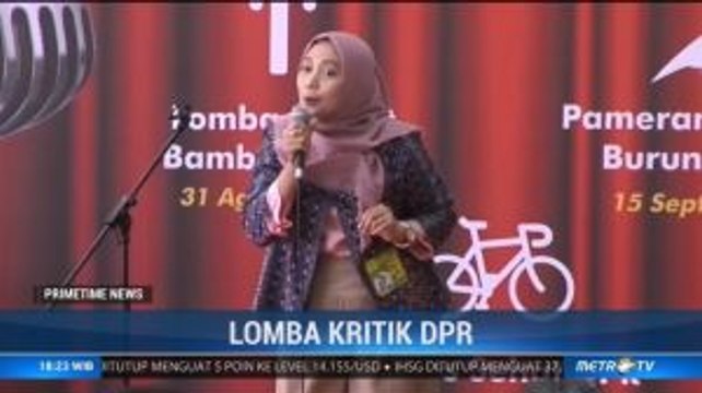 DPR Gelar Lomba Stand Up Comedy 'Kritik DPR'