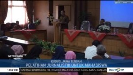 Media Group Gelar Pelatihan Jurnalistik di Universitas Muria Kudus