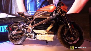 2019 Harley Davidson Livewire Electric Bike - Turnaround - 2018 EICMA Milan