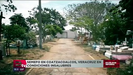Semefo de Coatzacoalcos es un foco de infección