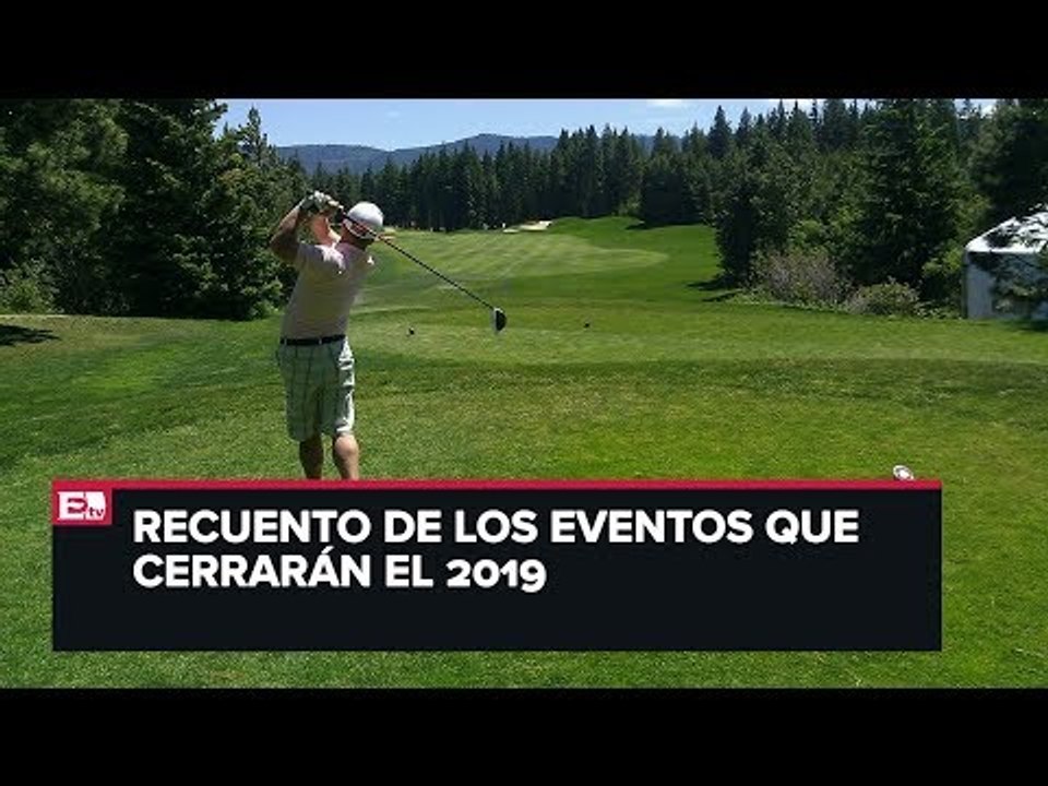 Lo que viene en golf para cerrar 2019