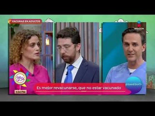 Los adultos también deben vacunarse: ¿Cuáles son las que necesito? | Sale el Sol