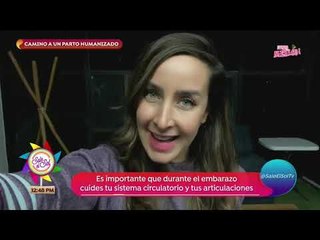 Camino a un parto humanizado: Ejercicios de baby spinning | Sale el Sol