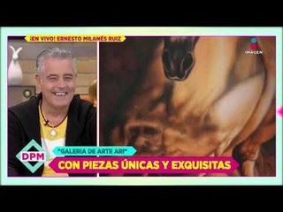 El artista Ernesto Milanés Ruiz estrena &#39;Galería de Arte Ari&#39; | De Primera Mano