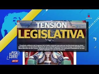 Los encabezados del día en De Pisa y Corre | 04/septiembre/2019