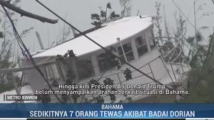 Badai Dorian Rusak 13 Ribu Rumah di Bahama