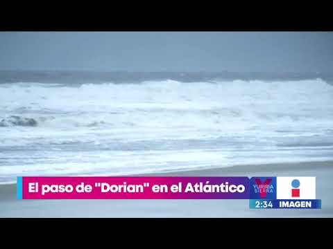 Impresionantes imágenes del huracán Dorian desde el espacio | Noticias con Yuriria Sierra