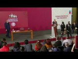 Niños gritones sorprenden en la mañanera de López Obrador | Qué Importa