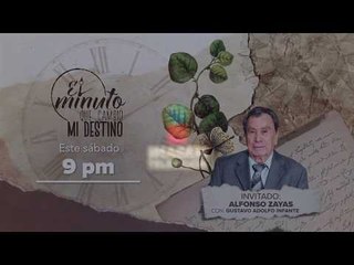 Alfonso Zayas en &#39;El minuto que cambió mi destino&#39;
