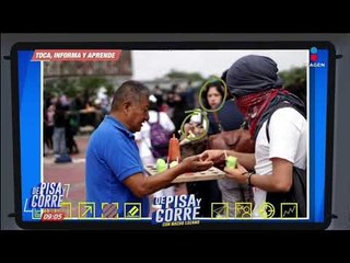 Toca, Informa y Aprende de la protesta de alumnos del CCH Azcapotzalco | De Pisa y Corre