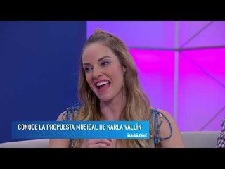 Karla Vallín confiesa que la primera canción que escribió fue para su papá