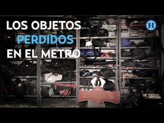 Los objetos perdidos en el metro