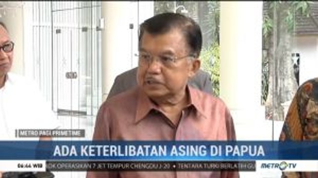 JK: Ada Keterlibatan Asing di Papua