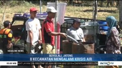 8 Kecamatan di Boyolali Krisis Air Bersih