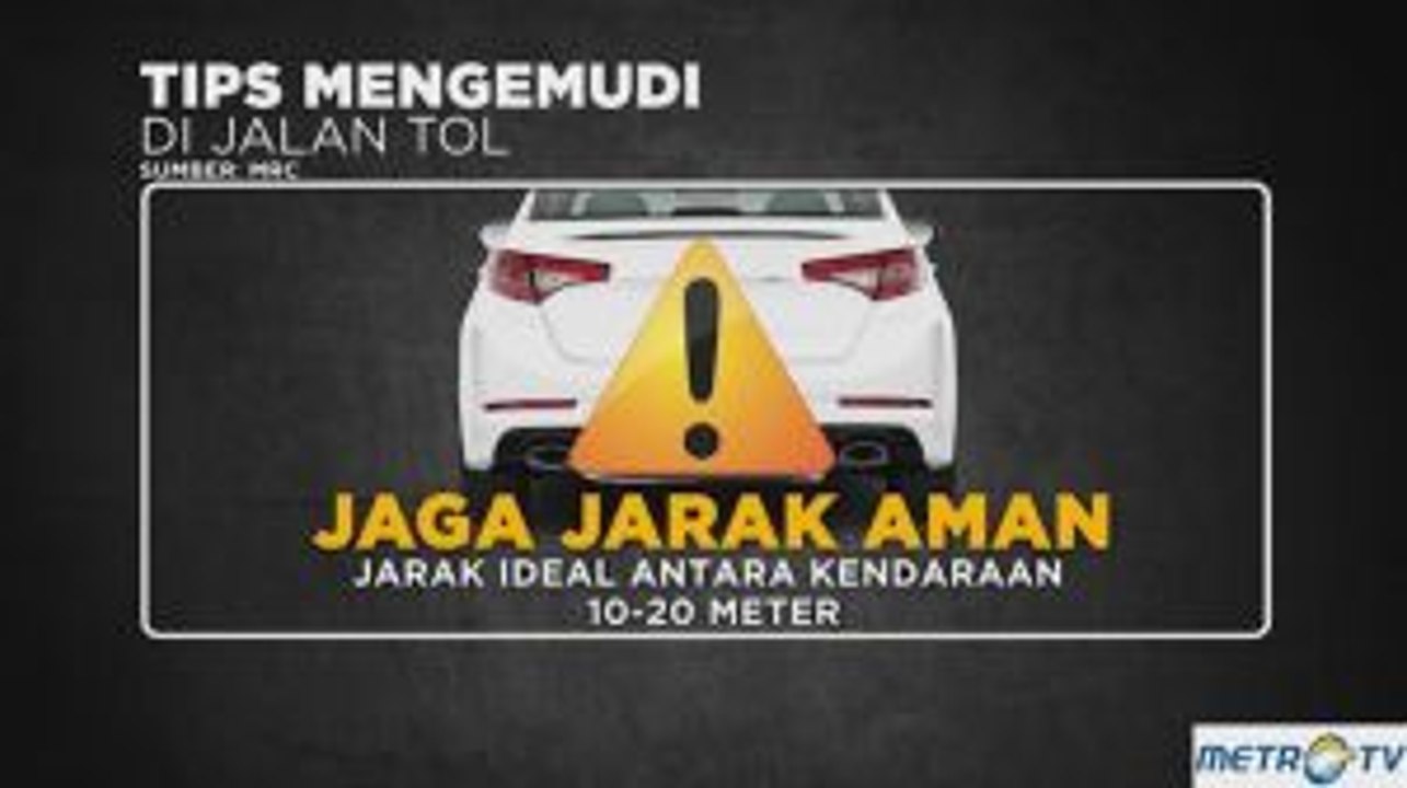 Tips Aman Mengemudi di Jalan Tol