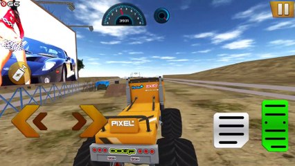 Real Monster Truck Chase Racing Stunt - 4x4 Monster Truck Games - Android Gameplay Video