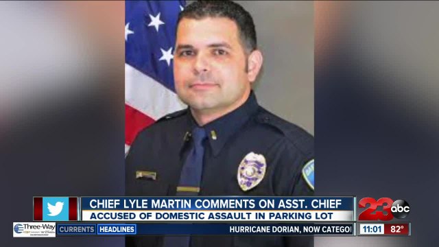 Bakersfield Police Chief Lyle Martin speaks on arrest of Assistant Chief of Police Evan Demestihas on domestic violence charges