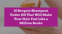 10 Bargain Shampoos Under $10 That Will Make Your Hair Feel Like a Million Bucks