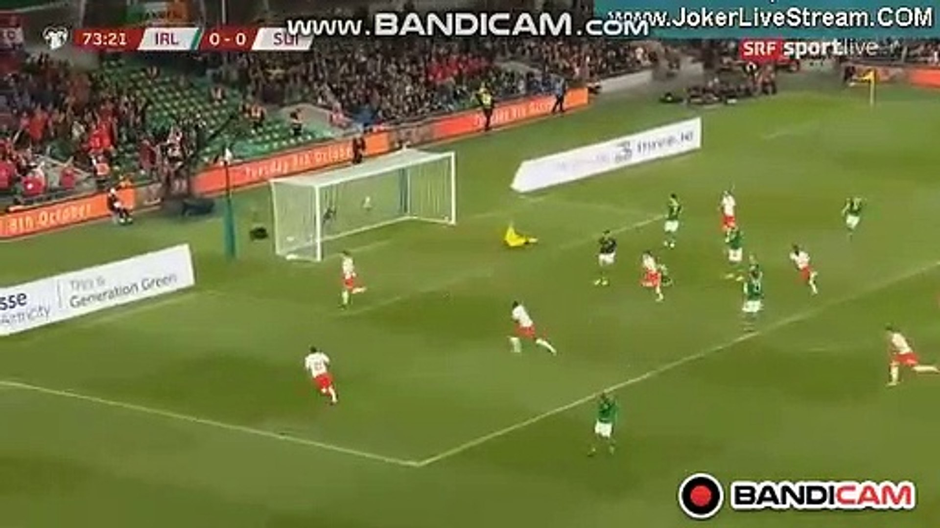 Amazing Goal Fabian Schar (0-1) Ireland vs Switzerland