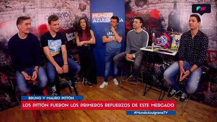 ¡Los hermanos Pittón visitaron Mundo Azulgrana TV!