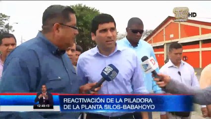 Reactivación de la piladora de la planta Silos-Babahoyo