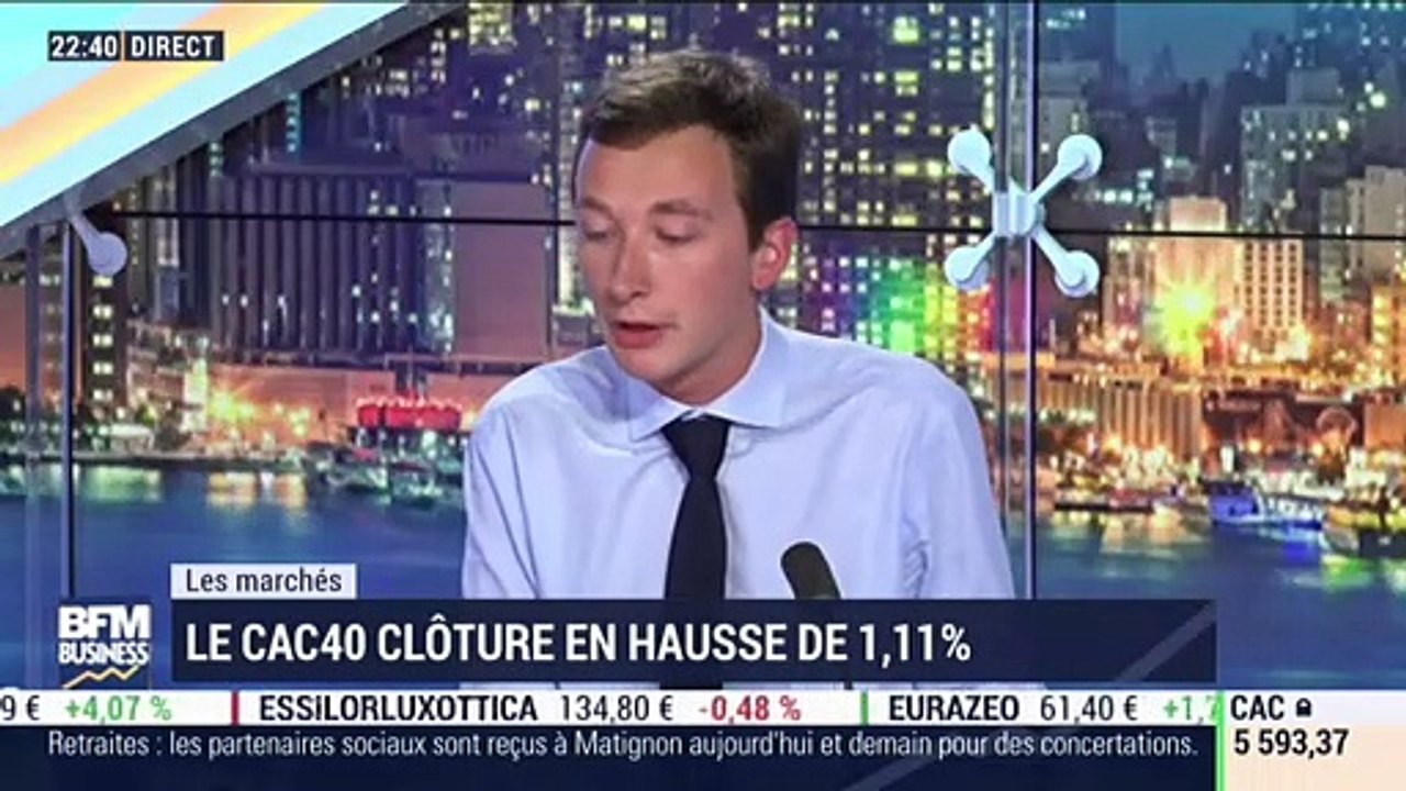 Les Marchés parisiens: Le CAC40 clôture en hausse de 1,11% - 05/09