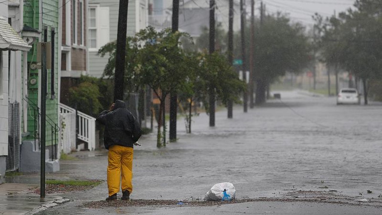 Hurrikan Dorian unterwegs nach Norden