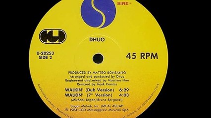 Dhuo - Walkin' (Dub Version) (B1)