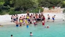 Belçikalı turist kurtarmak için seferber oldular