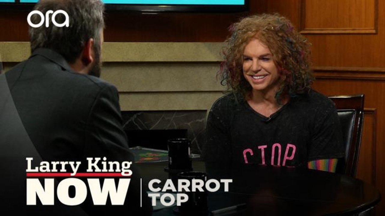 Carrot Top reminisces how far he's come since his first Vegas shows