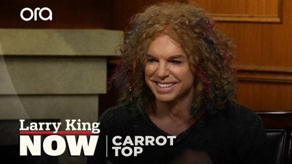 Carrot Top reveals he still has the first prop he ever made