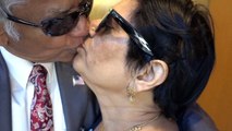 BDMV-56 Aruna & Hari Sharma departing Kiss Elevator Embassy Suites Hilton at Rogers AR May 13, 2019