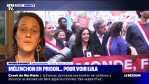 Jean-Luc Mélenchon en prison ... pour voir Luiz Inácio Lula da Silva