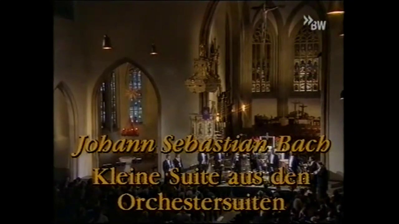 GERMAN BRASS play BACH (1991, HD)
