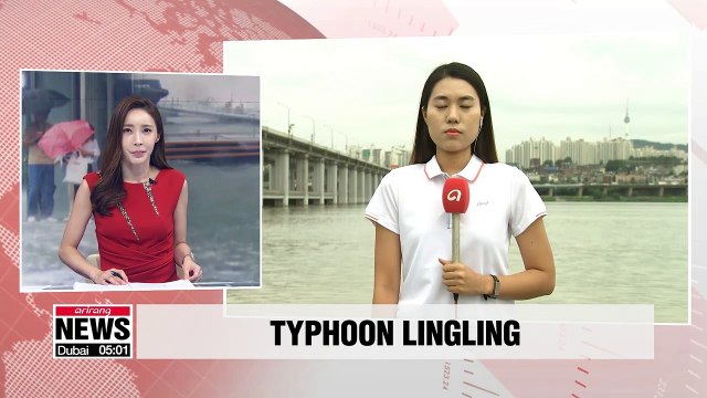Typhoon Lingling is to hit South Korea starting Friday