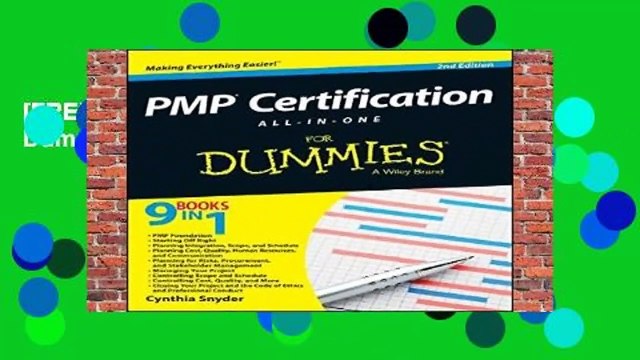 [FREE] PMP Certification All-in-One For Dummies