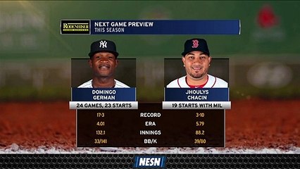 Jhoulys Chacin To Take Hill In Series Opener Vs. Yankees Friday Night