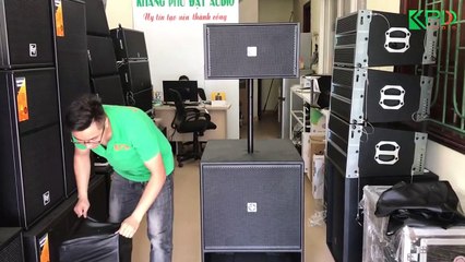 Hệ thống loa array Mini chuyên cho sự kiện vừa và nhỏ