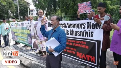 Live: NGO-NGO muslim protes UAE beri anugerah tertinggi kepada PM India