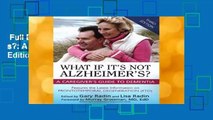 Full E-book  What If It s Not Alzheimer s?: A Caregiver s Guide to Dementia (3rd Edition)