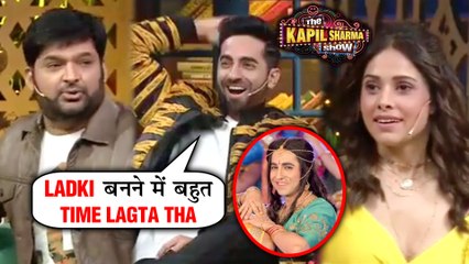 Ayushmann Khuranna FUNNY REACTION On Being A Girl | The Kapil Sharma Show | Dream Girl