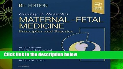 [Doc] Creasy and Resnik s Maternal-Fetal Medicine: Principles and Practice, 8e