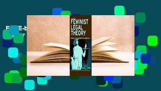 Full E-book Feminist Legal Theory: A Primer  For Free