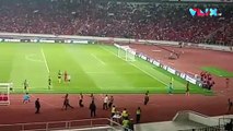 Detik-detik Ricuh Suporter Timnas Indonesia vs Malaysia