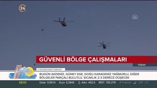 MSB'den güvenli bölge açıklaması: 3. ortak helikopter uçuşu yapıldı