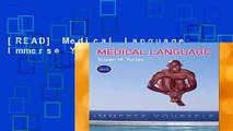 [READ] Medical Language: Immerse Yourself