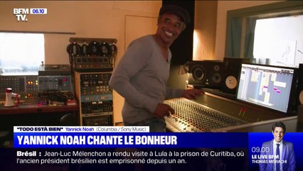 Yannick Noah chante "le bonheur" dans son nouvel album